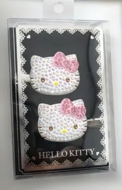 【ハローキティ】前髪クリップ デコ 2個セット