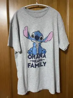 ディズニー スティッチ　Tシャツ OHANA MEANS FAMILYのサムネイル