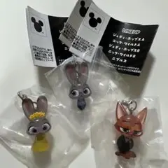 ズートピア2 めじるしアクセサリー ジュディーB ニックB ジュディA