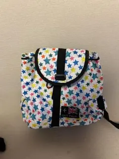 OUT PACK カラフル星柄リュック