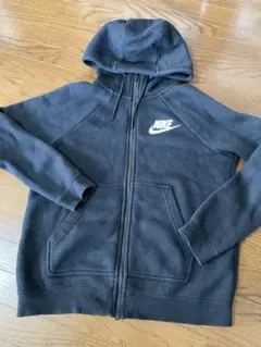 Nike ジップアップパーカー 黒　M