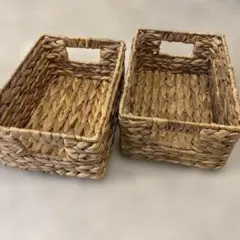 ニトリ　バスケット かご 2個セット