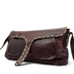 CAMPO MAGGI Shoulder Bag Studs Y2k Brownのサムネイル