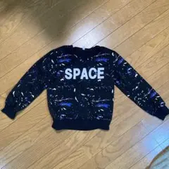 西松屋　130 SPACEデザイン トレーナー