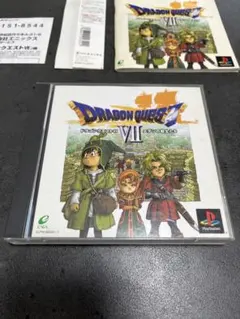 ドラゴンクエスト7 エデンの戦士たち　後期出荷版 帯・ハガキ付