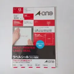 A-one ラベルシール 31281 A4 1面 10シート