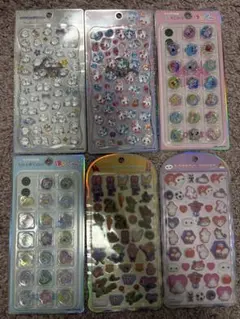 H*a様 プチドロップステッカー　6枚セット