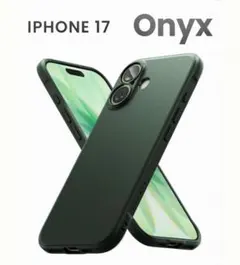 Ringke iPhone17 ケース ONYX TPU Dark Green