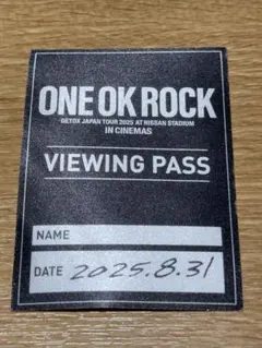 ワンオクDVD9点セットまとめ売り ONE OK ROCK DETOX JAPAN TOUR 2025 グッズ販売整理券 グッズ販売整理