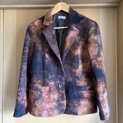 タイダイ柄ジャケット