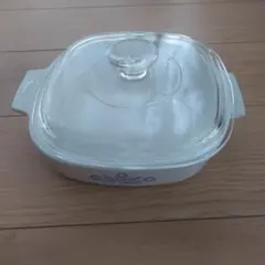 CorningWare 両手鍋 ガラス蓋付き ホワイトのサムネイル