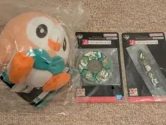 【一番くじ】ポケモン モクロー ぬいぐるみ＆ラバーコレクション