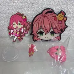 ホロライブ さくらみこ グッズ まとめ売り マグネット ラバスト フィギュア