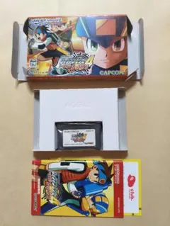 ロックマンエグゼ4 トーナメントレッドサン GBA ゲームボーイアドバンス