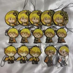 鬼滅の刃　一番くじ　ラバーストラップ　ラバスト　キーホルダー　我妻善逸