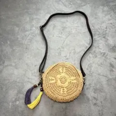 かごバック　サークル　ショルダーバッグ