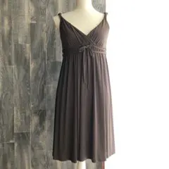 apuweiser-riche 美品 ワンピース ミニドレス ダークブラウン