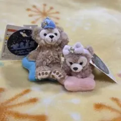 ♡ダッフィー＆シェリーメイ♡ぬいぐるみストラップ♡クリスマス♡2016