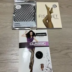 網タイツ　ストッキング　3点セット