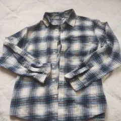 UNIQLO チェック柄 長袖シャツ 150