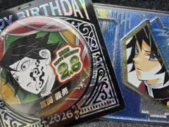 鬼滅の刃 富岡義勇 バースデイ 名場面ジオラマフィギュア&バースデー缶バッジ
