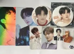 treasure ジュンギュ 缶バッジ トレカ セット