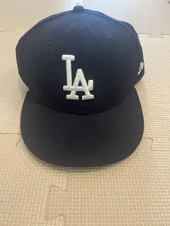 New Era LAロゴ ネイビーキャップ