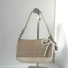 美品 クリーニング済COACH 6622 Mini Signature Demi