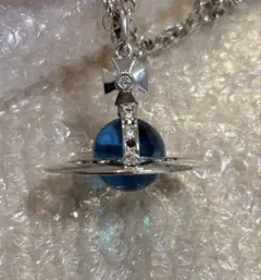 Vivienne Westwood ネックレス ブルーオーブ