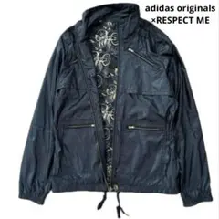 adidas originals ×RESPECT MEジャケット　王冠　L 黒
