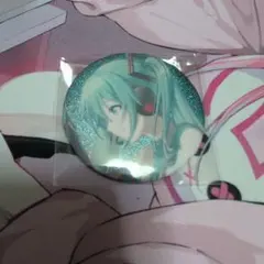 プロジェクトセカイ プロセカ 初音ミク グリッター缶バッジ 45C
