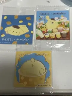 ポムポムプリン パステル さくさくラスク ステッカー