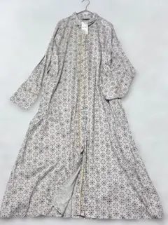 【未使用タグ付】surya MALAIKA エスニック ロングシャツワンピース