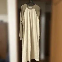 Rodeo Crowns ロングワンピース ベージュ/カーキ