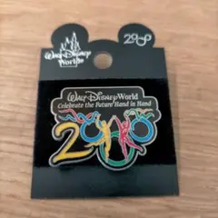 ディズニーワールド ピンバッジ 2000年
