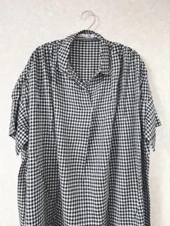 リネンブレンド　シャツワンピース　【ワンピース】