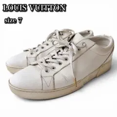 LOUIS VUITTON エピ レザー ローカット スニーカー ホワイト 7のサムネイル