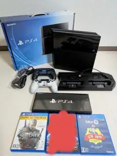 y*1様 SONY PS4 本体 1000　コントローラー2個 ゲーム2本付き