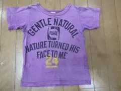 キッズ　パープル Tシャツ 120cmのサムネイル