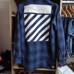 OFF-WHITE チェック柄ネルシャツ(vintage)のサムネイル