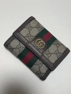 今だけ7000円値引きします！GUCCI 三つ折り財布 GGキャンバス