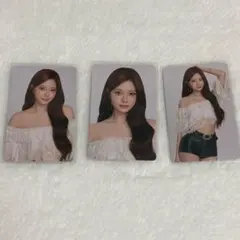 LE SSERAFIM ルセラフィム ウンチェ 東京ドーム トレカ 3枚セット