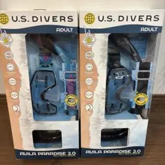 U.S. DIVERS 大人用シュノーケル２着セット