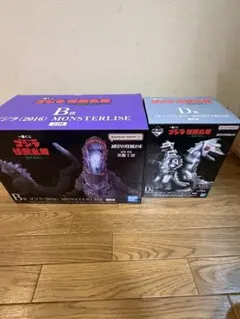 一番くじ　ゴジラ B賞 D賞フィギュア　おまけ付き！