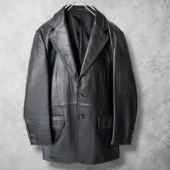 Agnes b Homme Lether Tailored Jacket - メルカリ