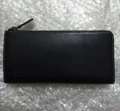 ブラック 本革 Ｌ字ファスナー長財布 新品未使用 シュヴァルエレのサムネイル