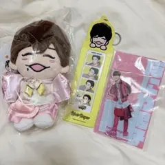 なにわ男子 長尾謙杜 ぬいぐるみ アクスタ フォトカードホルダー グッズ セット