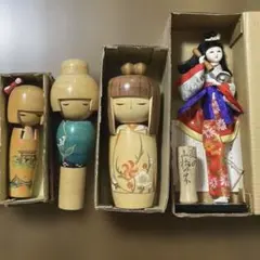Kojo Tanaka田中晃常 作 梅柄 創作こけし23.5cm/540g - メルカリ