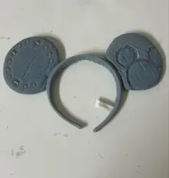 デニムミッキー耳カチューシャ