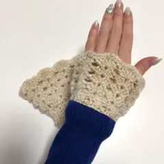 付け袖　ハンドウォーマー